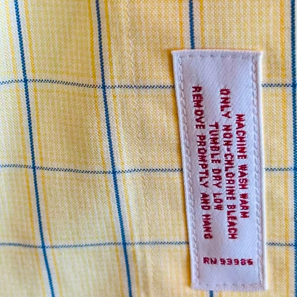 Brooks Brothers Men’s Non-Iron Button Down Dress Shirt Size: 15.5 - Picture 4 of 4